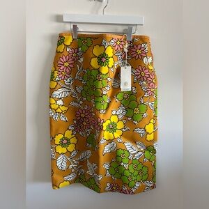 Tory Burch - Floral Print Skirt